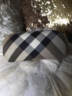 Burberry sunglasses case