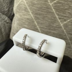 Genuine Moissanite Earings 