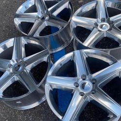 20” JEEP COMMANDER GRAND CHEROKEE WRANGLER GLADIATOR DODGE DURANGO WHEELS NEW SET SRT8 SRT