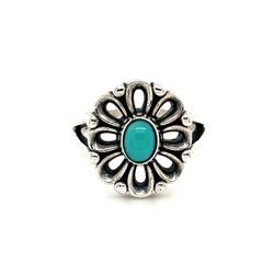 James Avery Flower Turquoise Ring