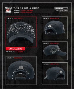 ThirtyOne Hats | THIS IS NOT A H31ST | “ Full Set “ With Briefcase