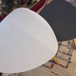 Nesting Triangle End Table,Set of 2 Coffee Table