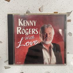 Kenny Rogers With Love CD Album Country Music Madacy 90s Vintage 1998