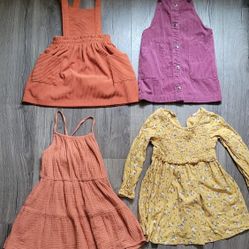 Girls Dress Fall Colors Size 4T 