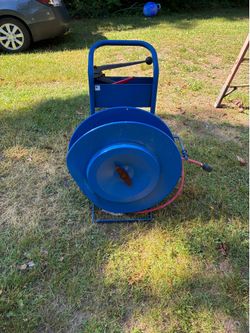 Uline strapping cart