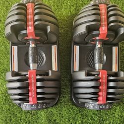 BOWFLEX DUMBELLS 52.5 