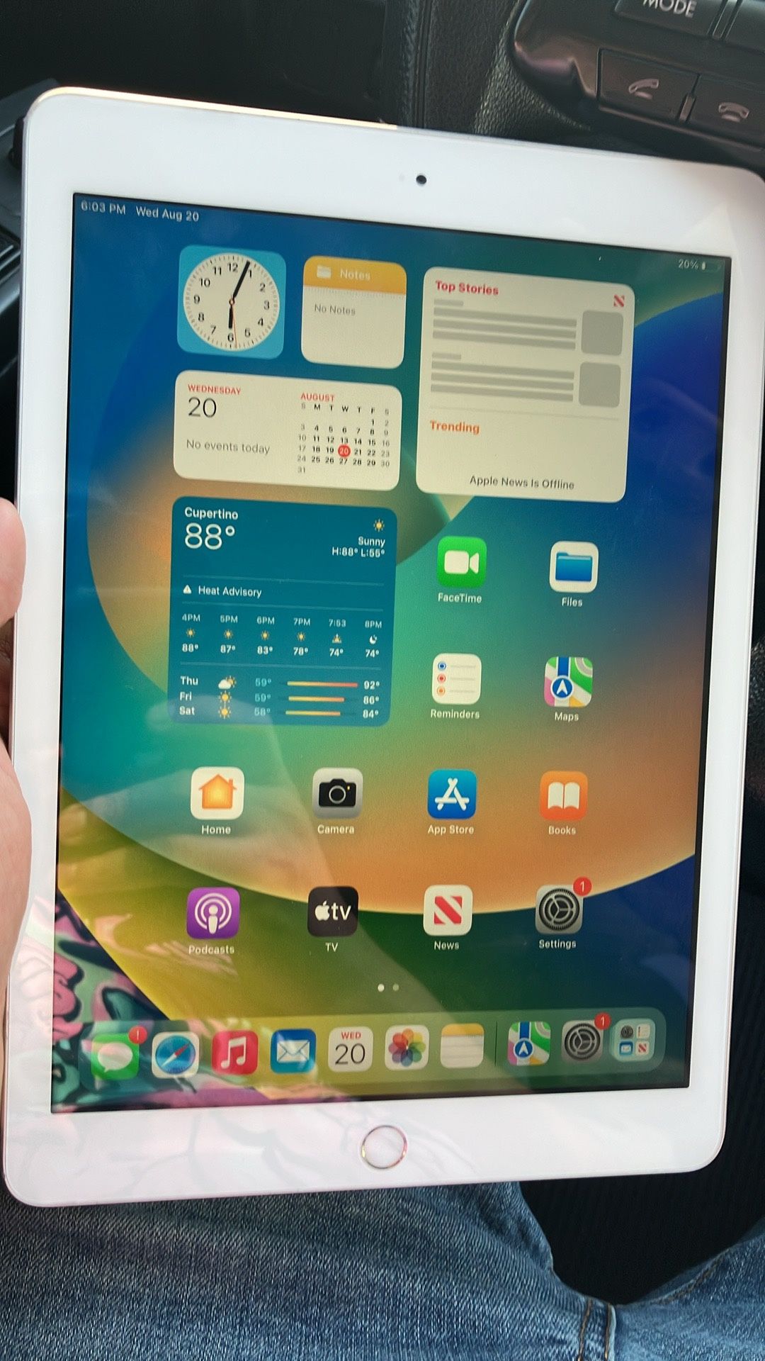 iPad 6th Gen 32gb WiFi