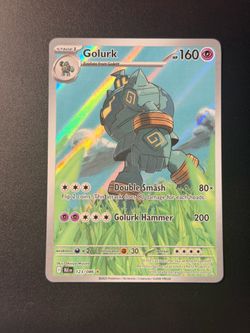Golurk #123 Pokemon Black Bolt