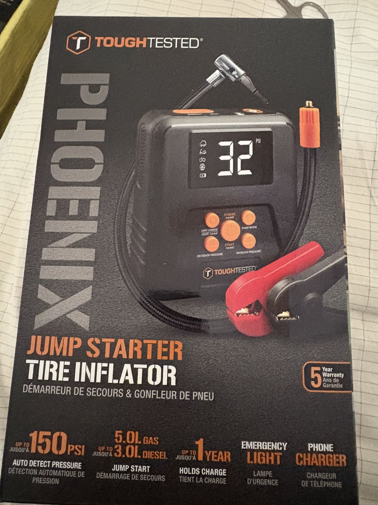 Phoenix Jump Starter/tore Inflator