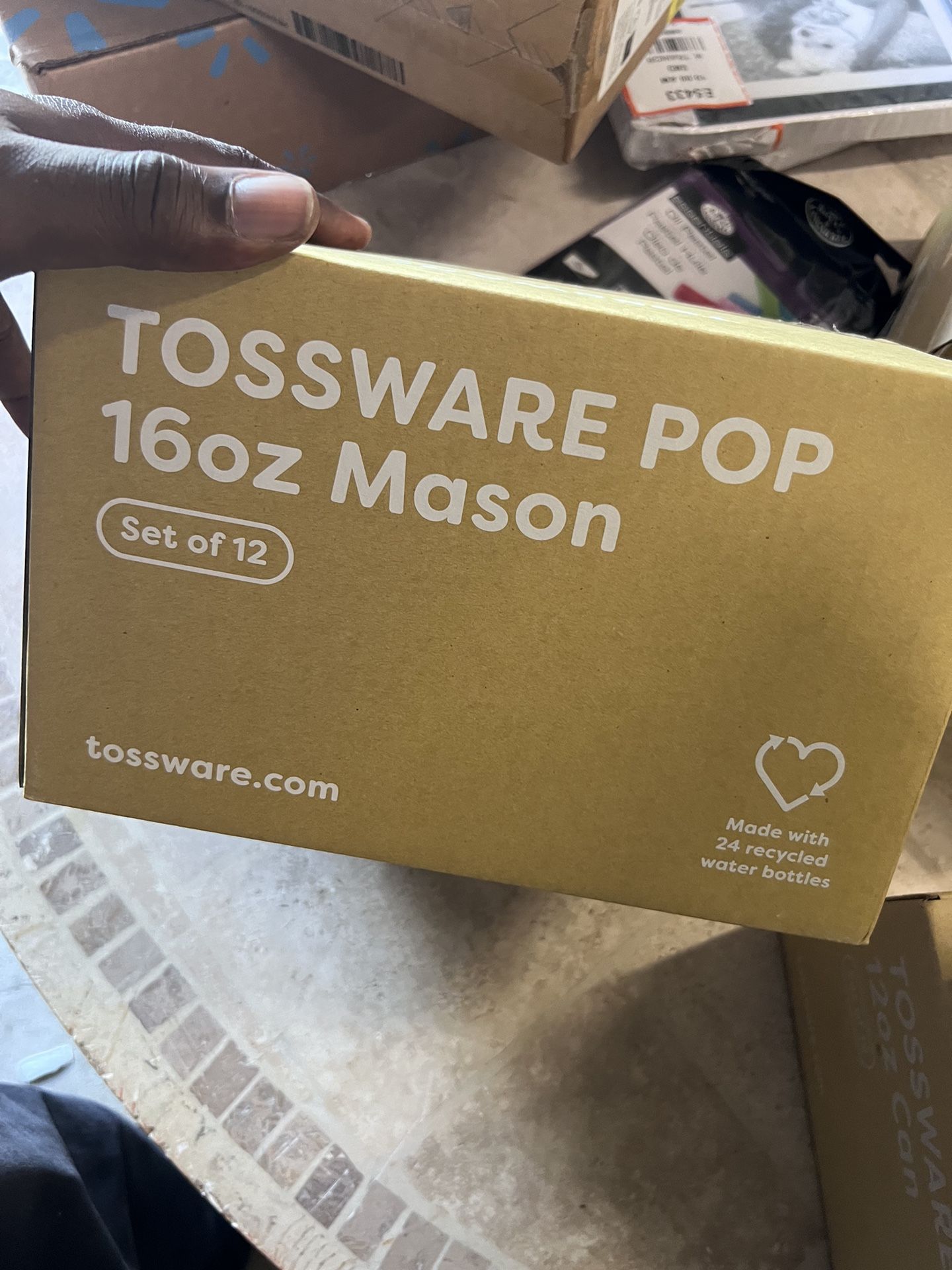 Tossware Pop Mason Jars
