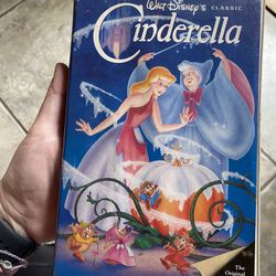 Disney Cinderella The Classic Black Diamond VHS