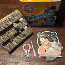 Cat Supplies Bundle $10