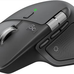 Logitech MX Master 4, Ergonomic Wireless Mouse with Advanced Performance Haptic Feedback, Ultra-Fast Scrolling, USB-C Charging, Bluetooth, Windows