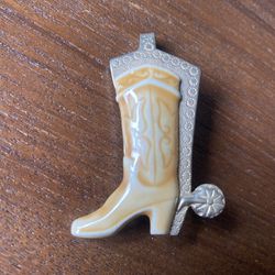 Country Western Style Pin/ Pendant 