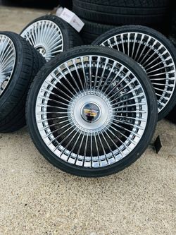 24" CHROME RIMS TIRES for escalade we offer 120 days option