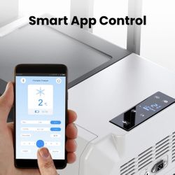 ACOPOWER LiON Cooler Portable Car Refrigerator | APP Control | Car charger cable | Battery Included 