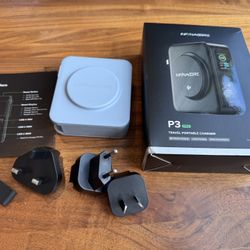 Brand New InfinaCore P3 Pro Travel Charger for Multiple Devices 10,000mAh Portable Charger Qi2 Wall Charger Power Bank for iPhone 16/15/ SKU050-S1