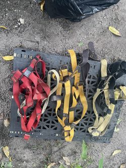 Harnesses, and also the ropes