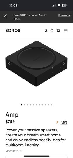 Like New Sonos Amp