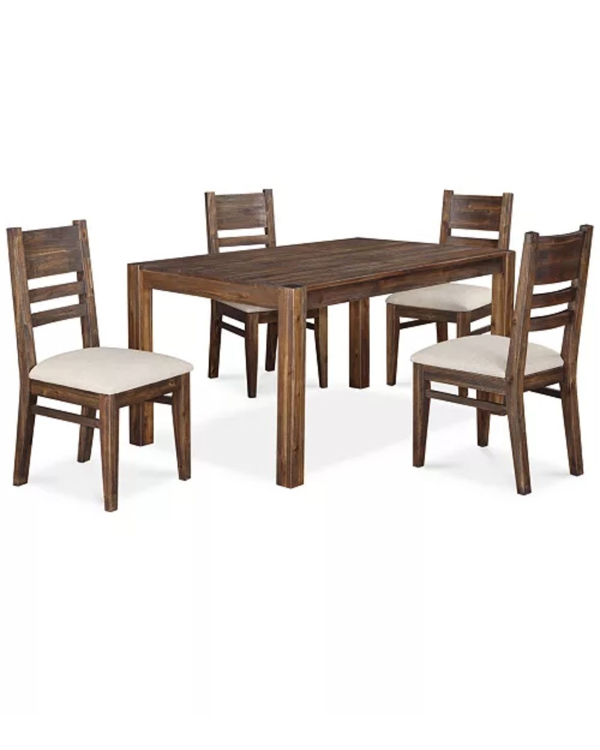 Wood Dining set—Avondale 5-Pc. Dining Room Set (60" table + 4 side chairs)