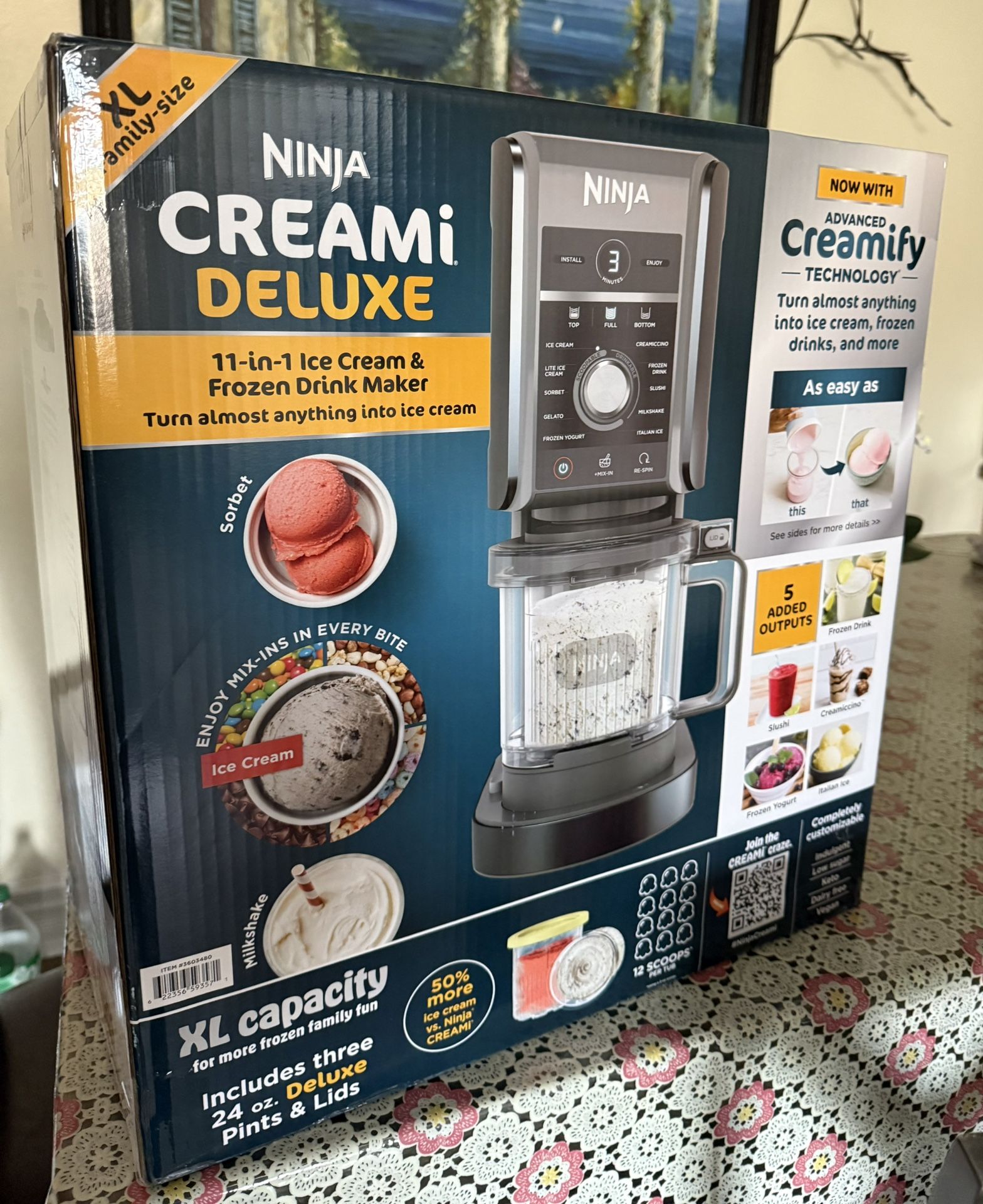 Ninja Creami deluxe Ice Cream And Frozen