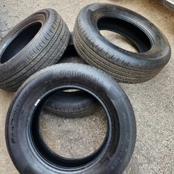 225/65/r17 continental procontac new take offs 