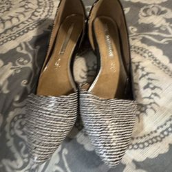 Womens Size 7 Mariamare Dress Flats Leather Insole