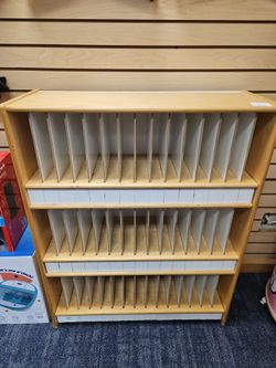 Cubby with 45 slots