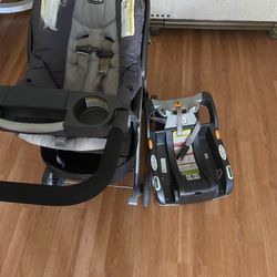 Chico Car Seat With Stroller 