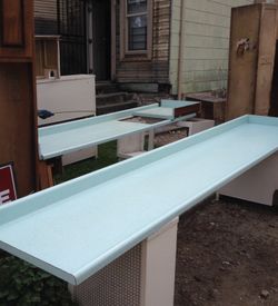Countertop antique turquoise