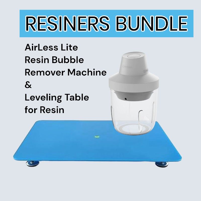 RESINERS BUNDLE
Bubble Remover Machine
&
Leveling Table