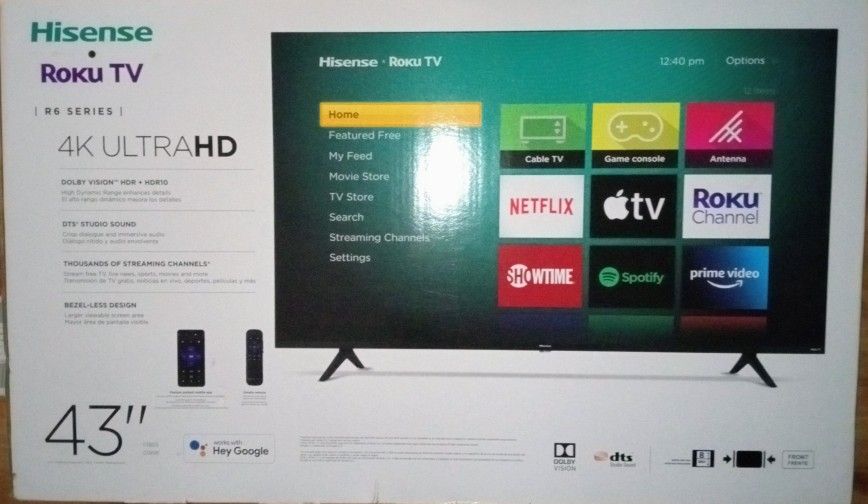 New In Box Roku TV