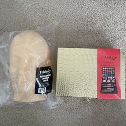 Proffessional make up & brush and replacement makeup mask set not used open to  demonstrate