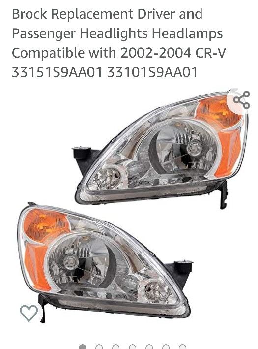 Honda CR-V 2002/2006 Headlights