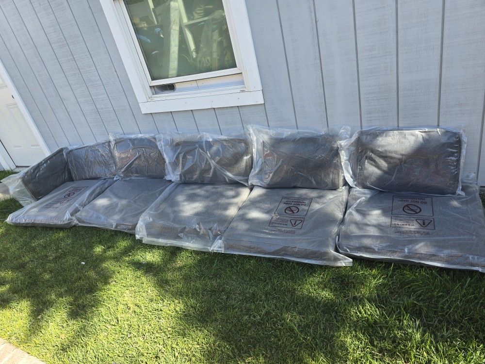 27x27 Outdoor Patio Deep Seating Cushions New