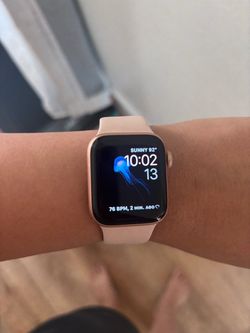 Pink Apple Watch