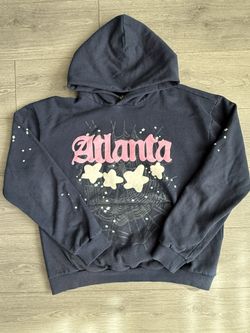 Atlanta Navy Blue Sp5der Hoodie