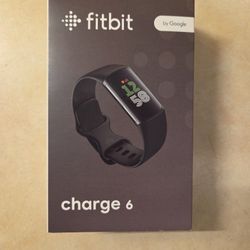 FITBIT  CHARGE 6 BRAND NEW!  SEALED UNOPENED  BOX! By Google