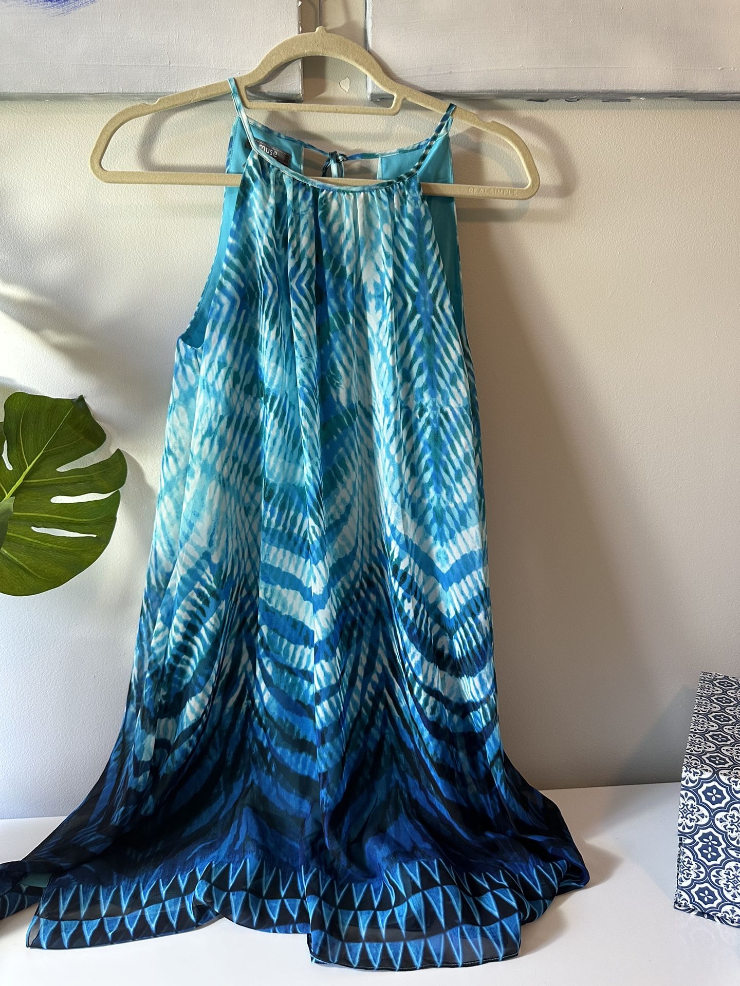 Beachy Blue summer dress