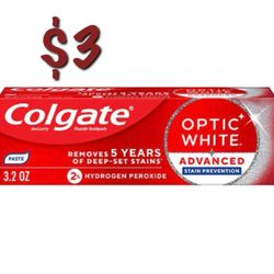 Colgate Optic White Advanced Toothpaste 3.2 oz