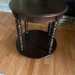 End Tables Solid Wood Excellent Condition