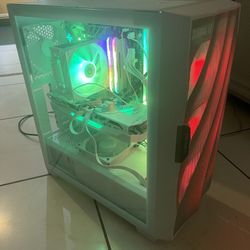 All White Gaming Computer $1300 B/o