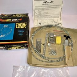 Vintage Mr. Gasket Security Hood Lock # 6285 Hot Rod Rat Rod Chevy Ford Dodge
