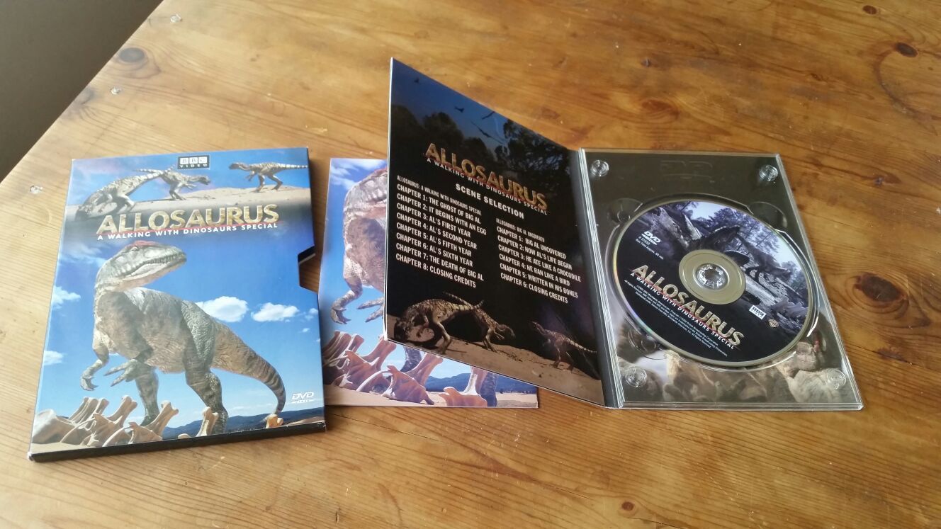Allosaurus Walking with Dinosaurs special dvd for Sale in