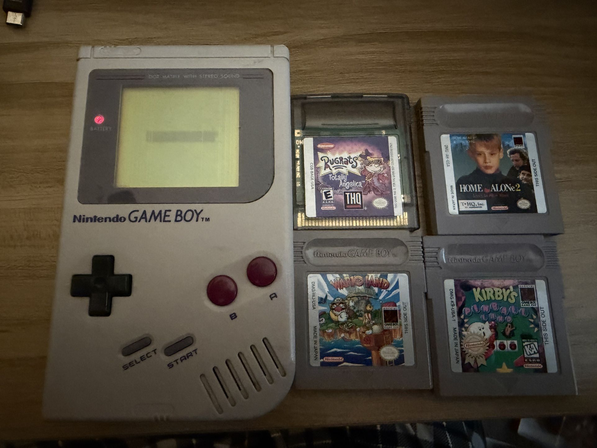 Original Gameboy And Games