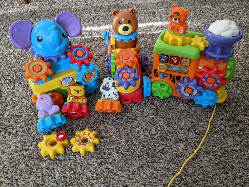 New VTech GearZooz Roll & Roar Animal Train