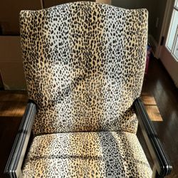 Animal Pattern Chair - Soft Plush