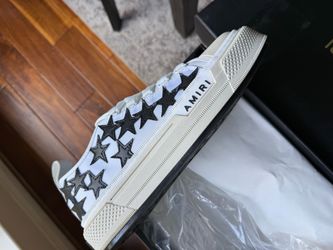 Amiri Stars Low-Top Sneakers White Black ask for your size please $250 each