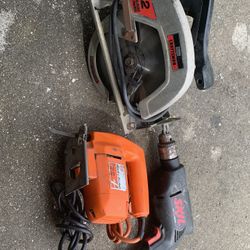 Craftsman Circular Jig Saw Drill Skil