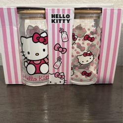 Hello Kitty Glass Tumbler